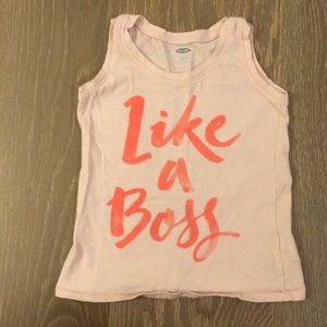 Blush Pink “Like a Boss” Tank